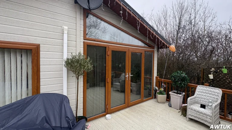 Image of a residential building in Danbury with Neutral Solar Film installed