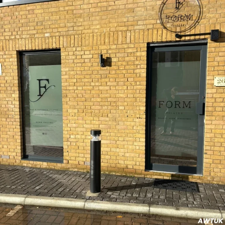 Privacy Film installation to a commercial building in Rayleigh, Essex.