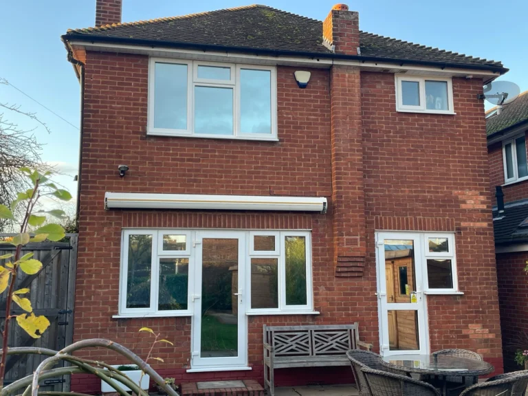 Silver 20 Privacy Film applied to a residential property in Shenfield, Essex