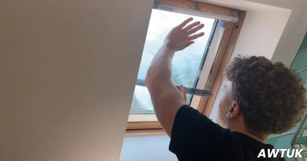 Image of George leading director installing Window Film