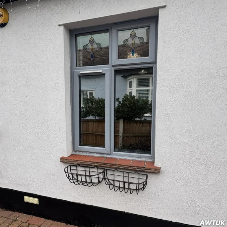 Silver 20 solar film installed in Barling magna for added privacy