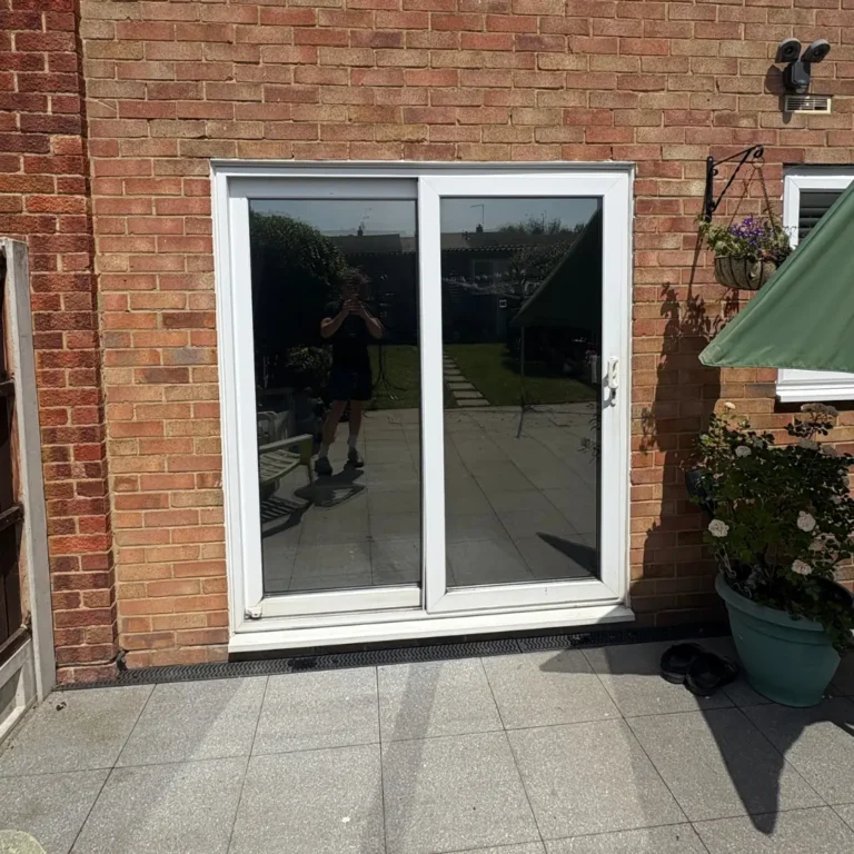 dual reflective 18 on 2 sliding doors in chelmsford