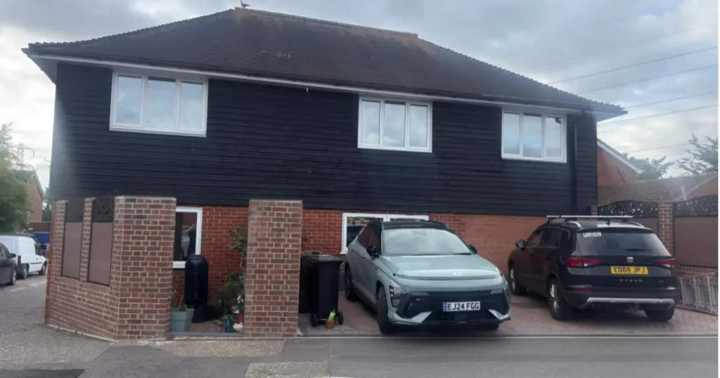 External sputtered grey 20 south woodham