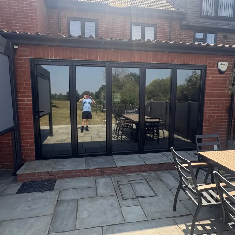 bifold doors with dual reflective 25 romford